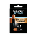 Duracell Optimum alkaline AA blister 4