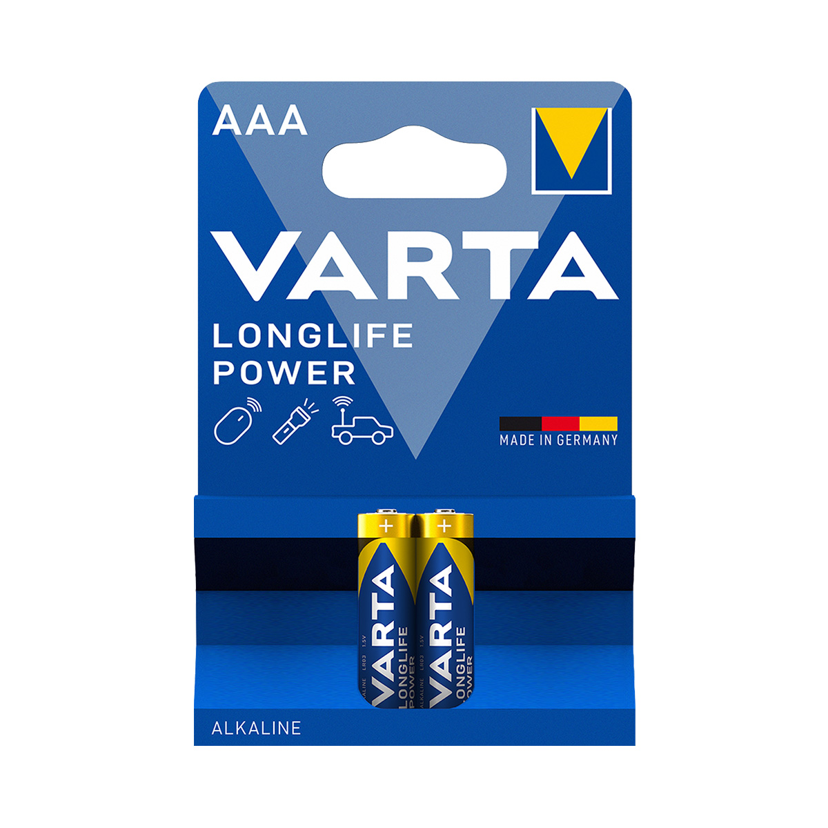 Varta Longlife Power alkaline AAA LR03 blister 2