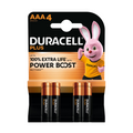 Duracell Plus alkaline AAA MN2400 blister 4