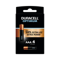 Duracell Optimum alkaline AAA MN2400 blister 4