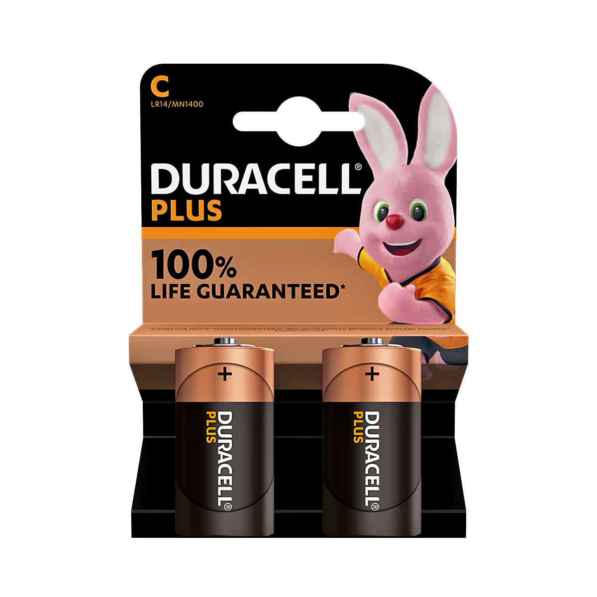 Duracell Plus alkaline C MN1400 blister 2