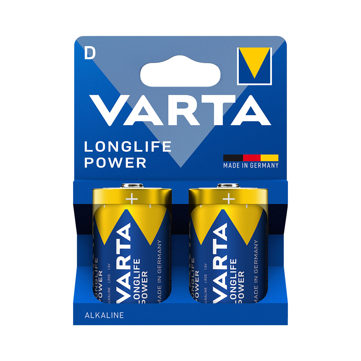 Varta Longlife Power alkaline D LR20 blister 2