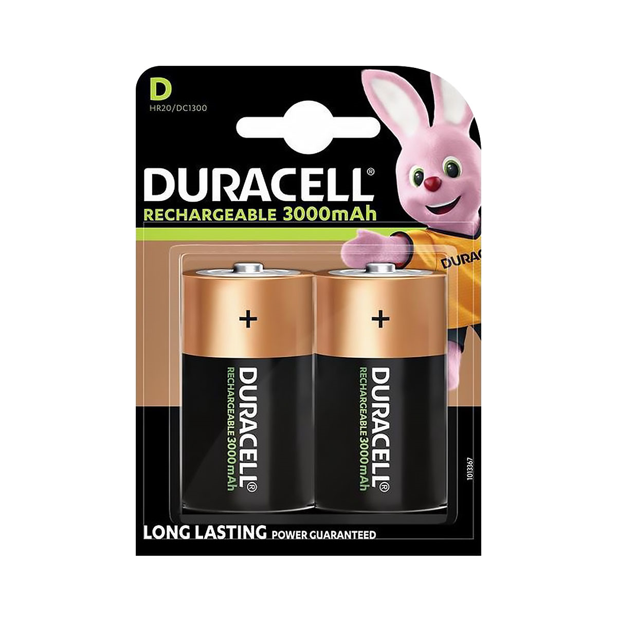 Duracell Recharge NiMH D 3000mAh LR20 blister 2