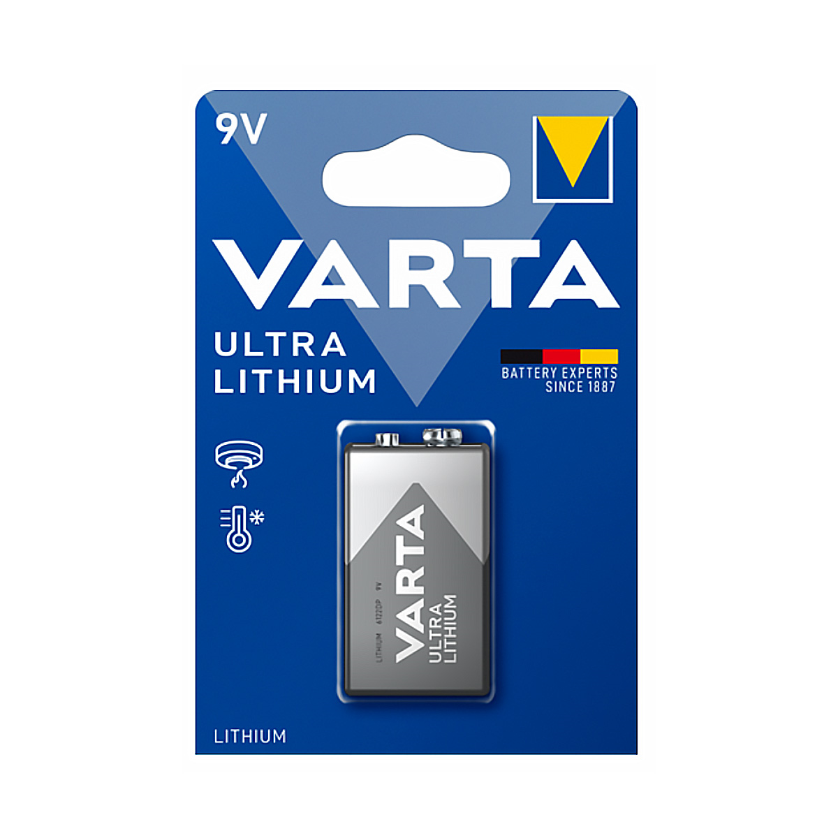 Varta Ultra lithium 9V blister 1