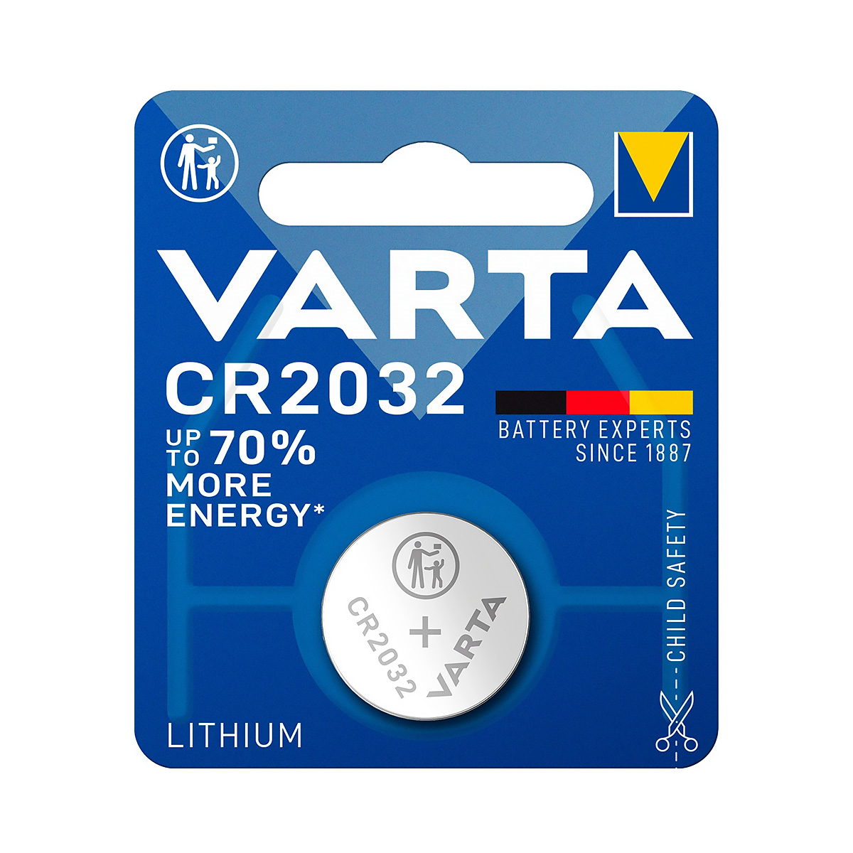 Varta lithium CR2032 blister 1