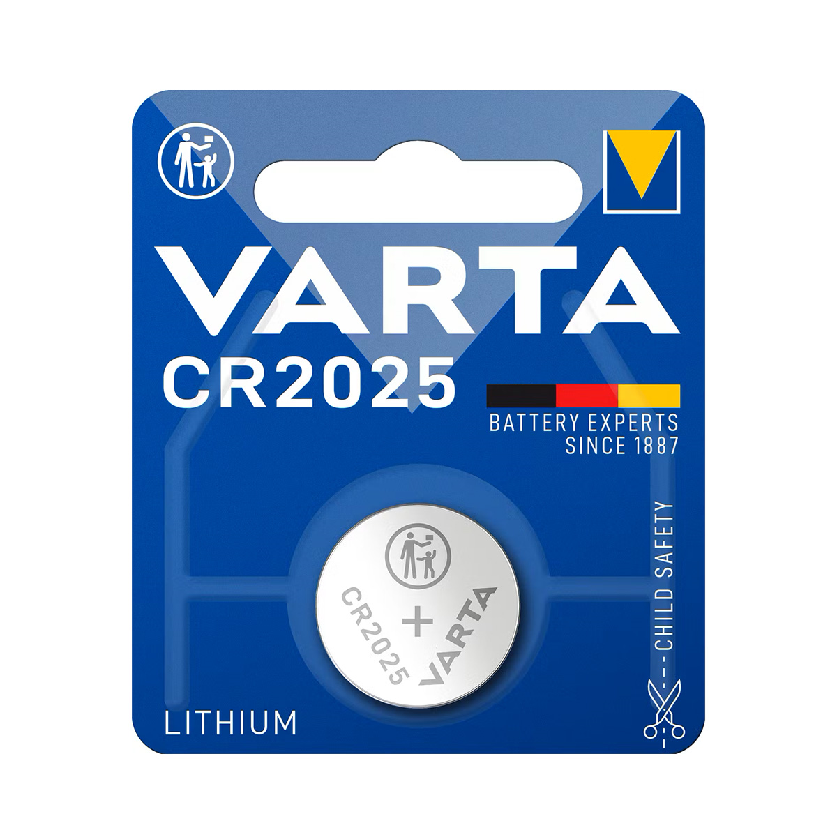 Varta lithium CR2025 blister 1