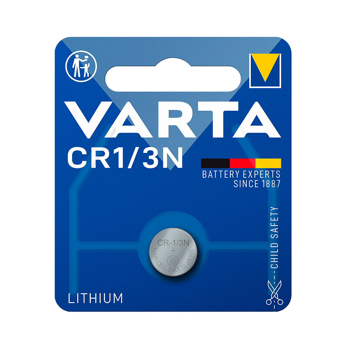 Varta lithium CR1/3N blister 1