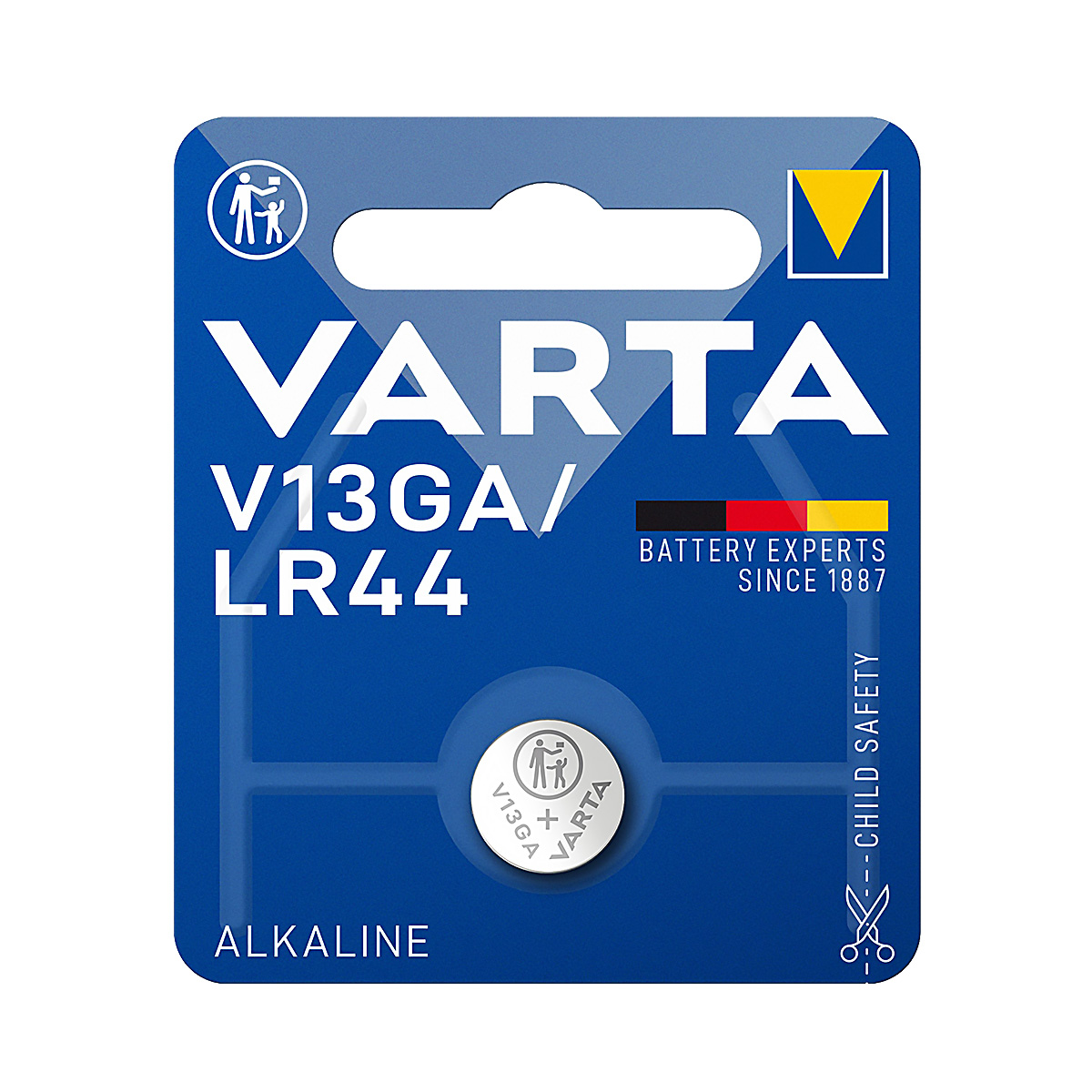 Varta alkaline LR44 blister 1