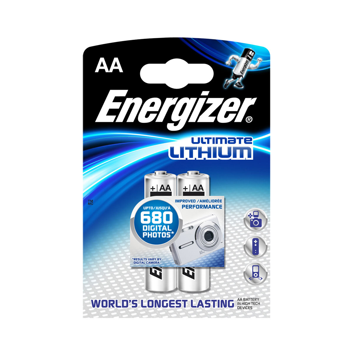 Energizer Ultimate lithium AA L91 blister 2