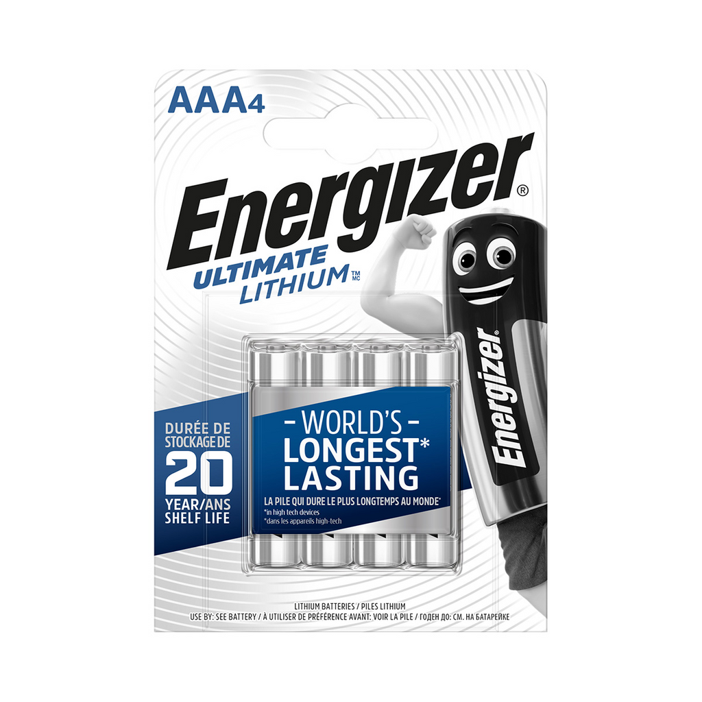 Energizer Ultimate lithium AAA L92 blister 4