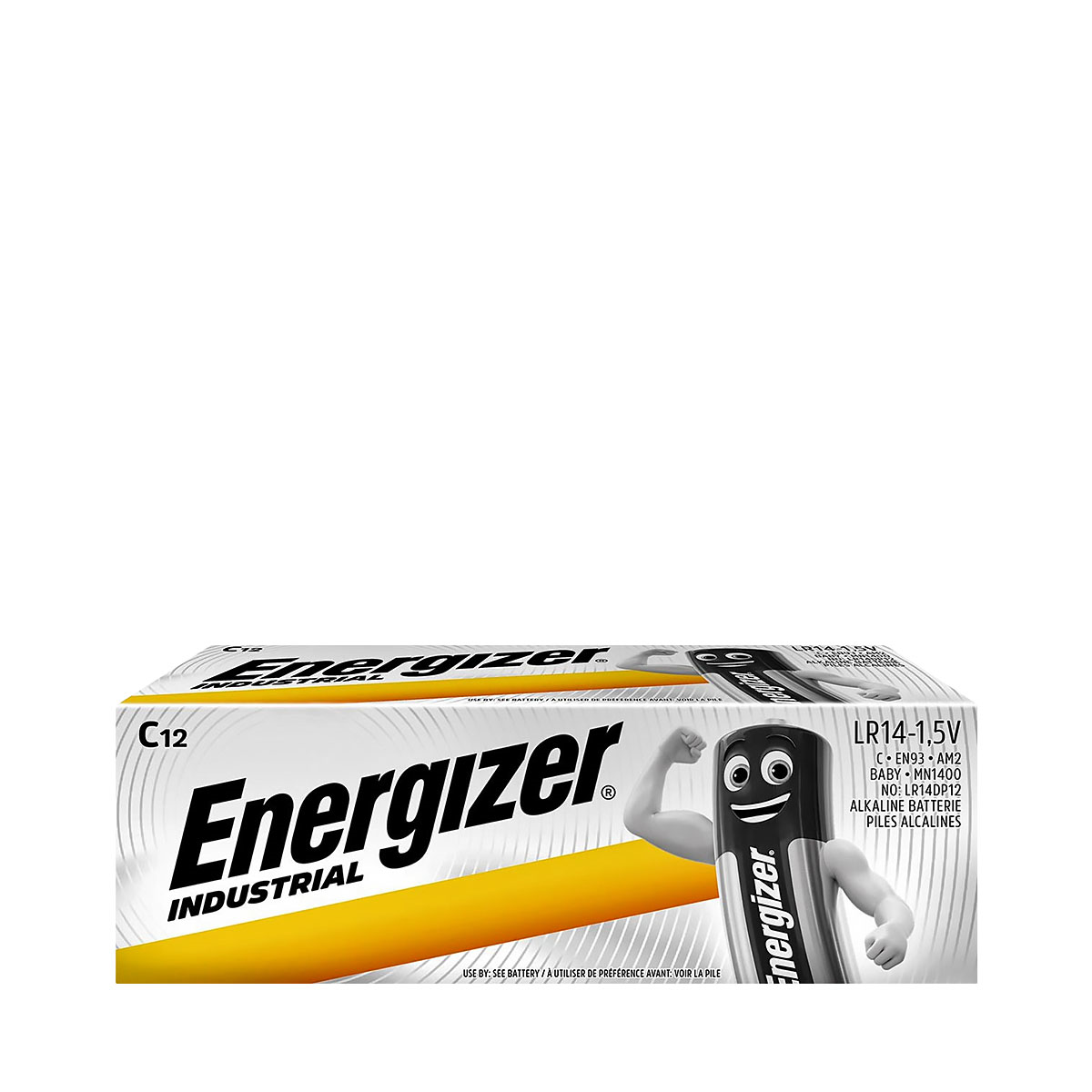 Energizer Industrial alkaline C E93 12-pack