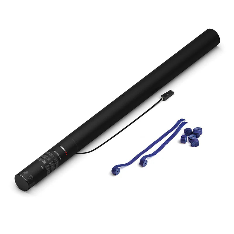 Magic FX streamers Cannon 80 cm electric Donkerblauw