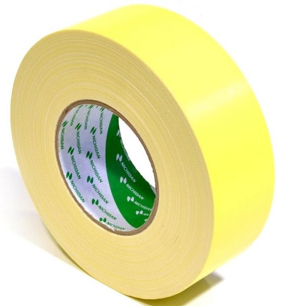 Nichiban Gaffertape '1200' 50mm/25m geel