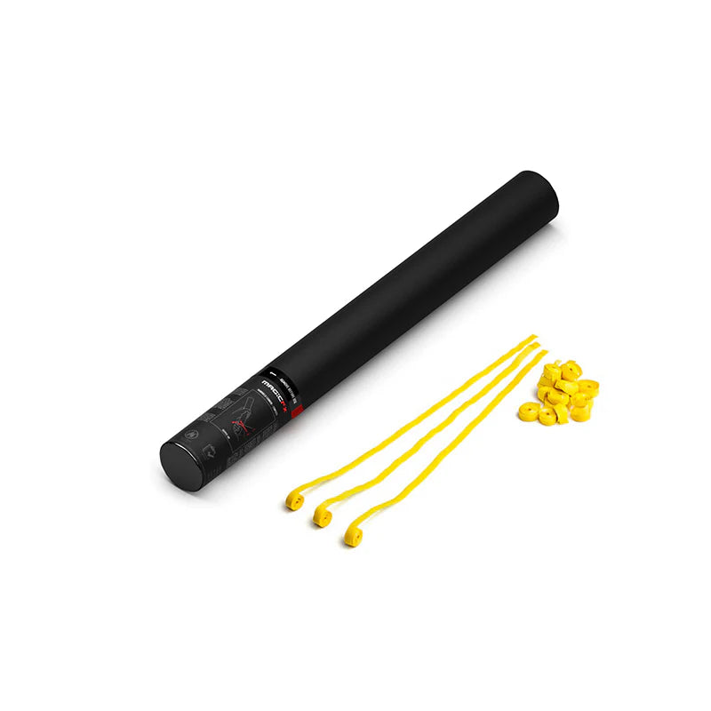 Magic fx Streamers handheld 50 cm Geel
