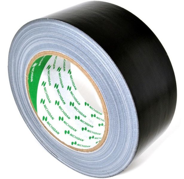 Nichiban Gaffertape '1200' 50mm/25m zwart